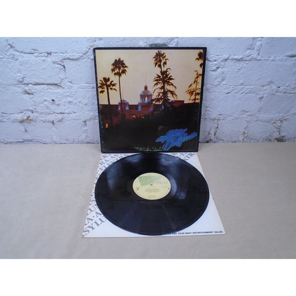 Eagles – Hotel California 1976 LP • Asylum Records • Vinyl 6E-103